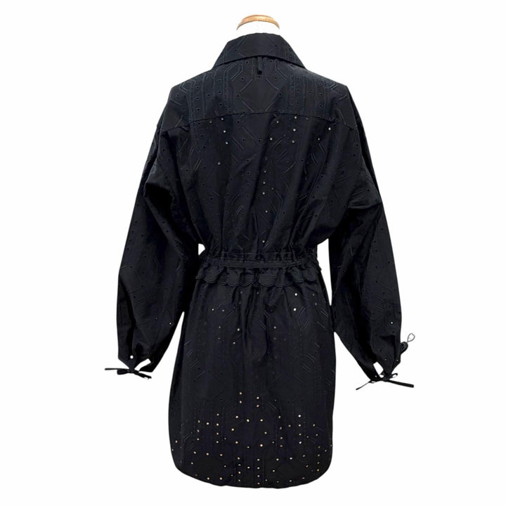 Pristine HERMES one piece Aux Champs Remix Drawstring Embroidery 40 6E0582DV