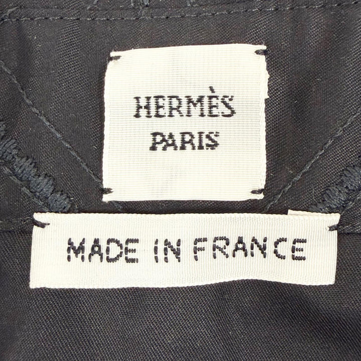 Pristine HERMES one piece Aux Champs Remix Drawstring Embroidery 40 6E0582DV