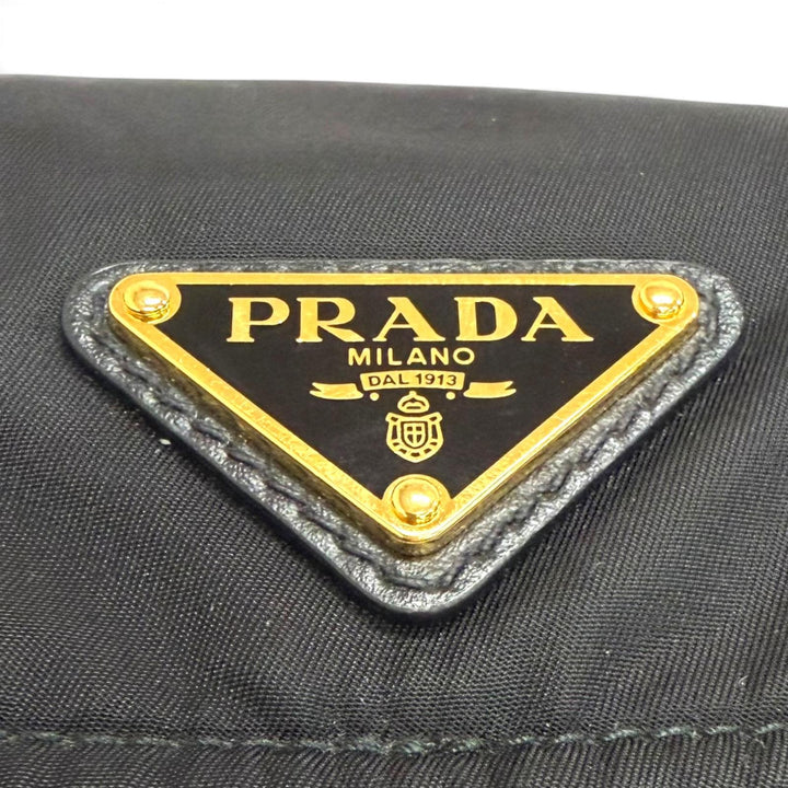 Great PRADA Shoulder Bag Explorer Medium Triangle logo Re-Nylon 2WAY
