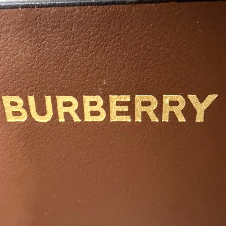 Pristine BURBERRY Handbag mini freya tote 2WAY Shoulder Bag beige canvas 8044143