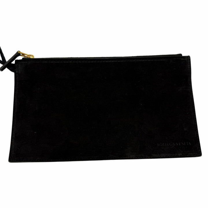 Great BOTTEGAVENETA Small The Arco Tote Bag Leather with pouch black 652867