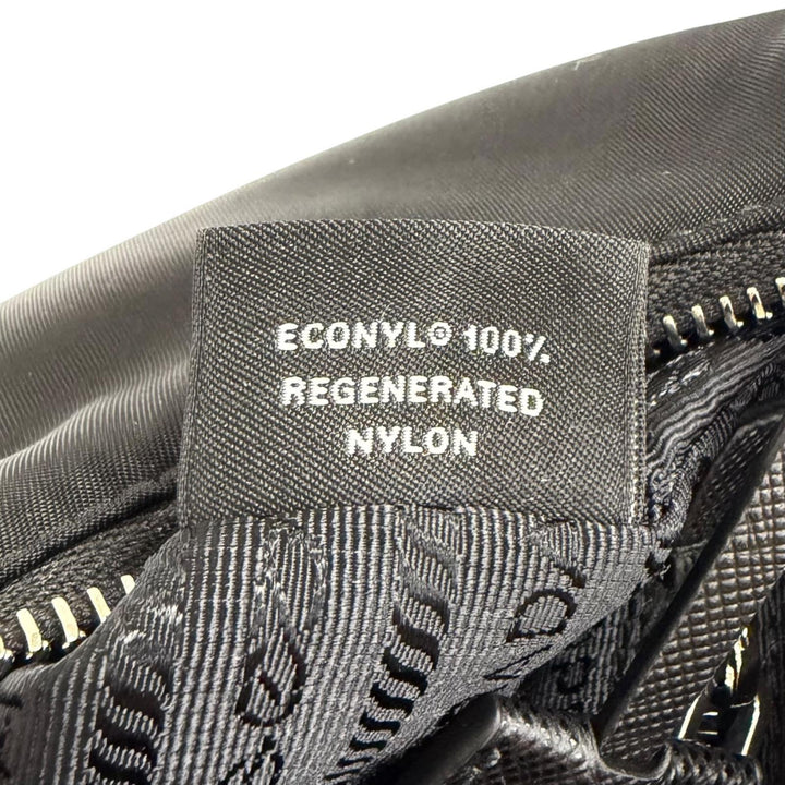 Excellent PRADA Handbag Re-Edition 2005 Re-Nylon Triangle Logo black 1N204X