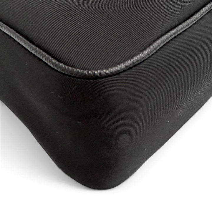 Excellent PRADA Handbag Re-Edition 2005 Re-Nylon Triangle Logo black 1N204X