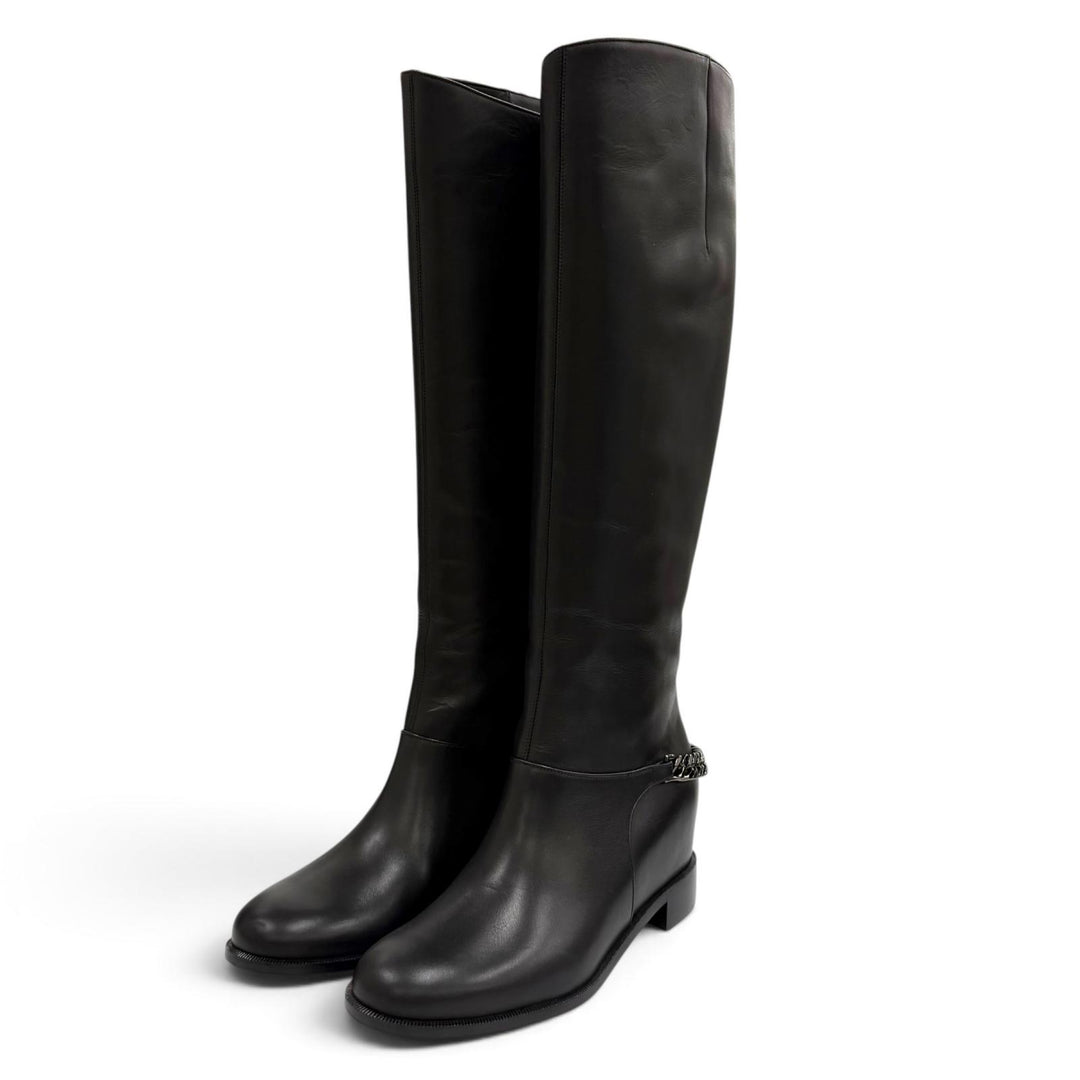 Pristine Christian Louboutin black leather Women 38.5 3130073