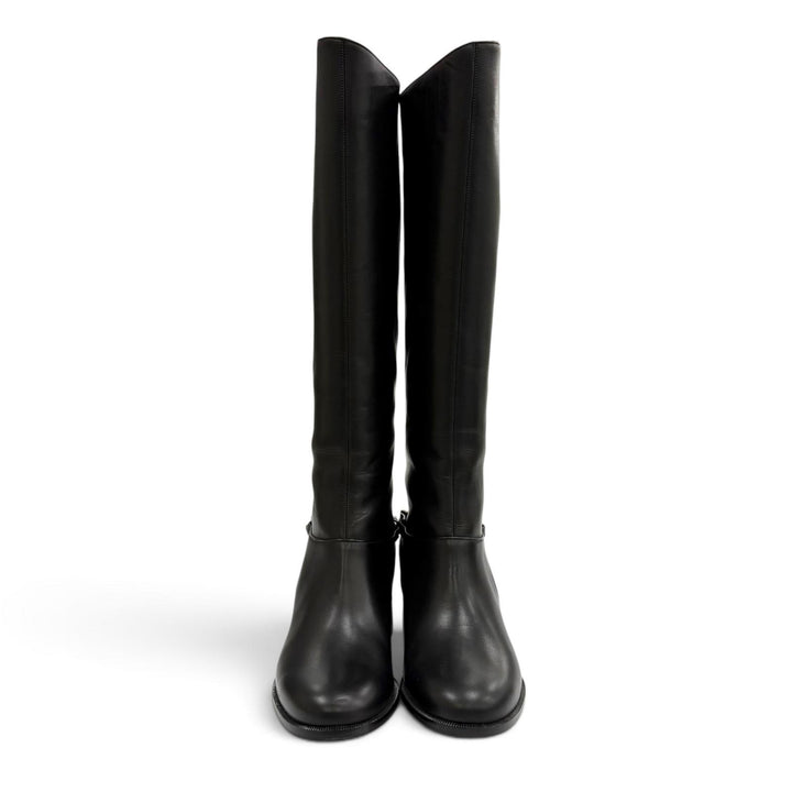 Pristine Christian Louboutin black leather Women 38.5 3130073