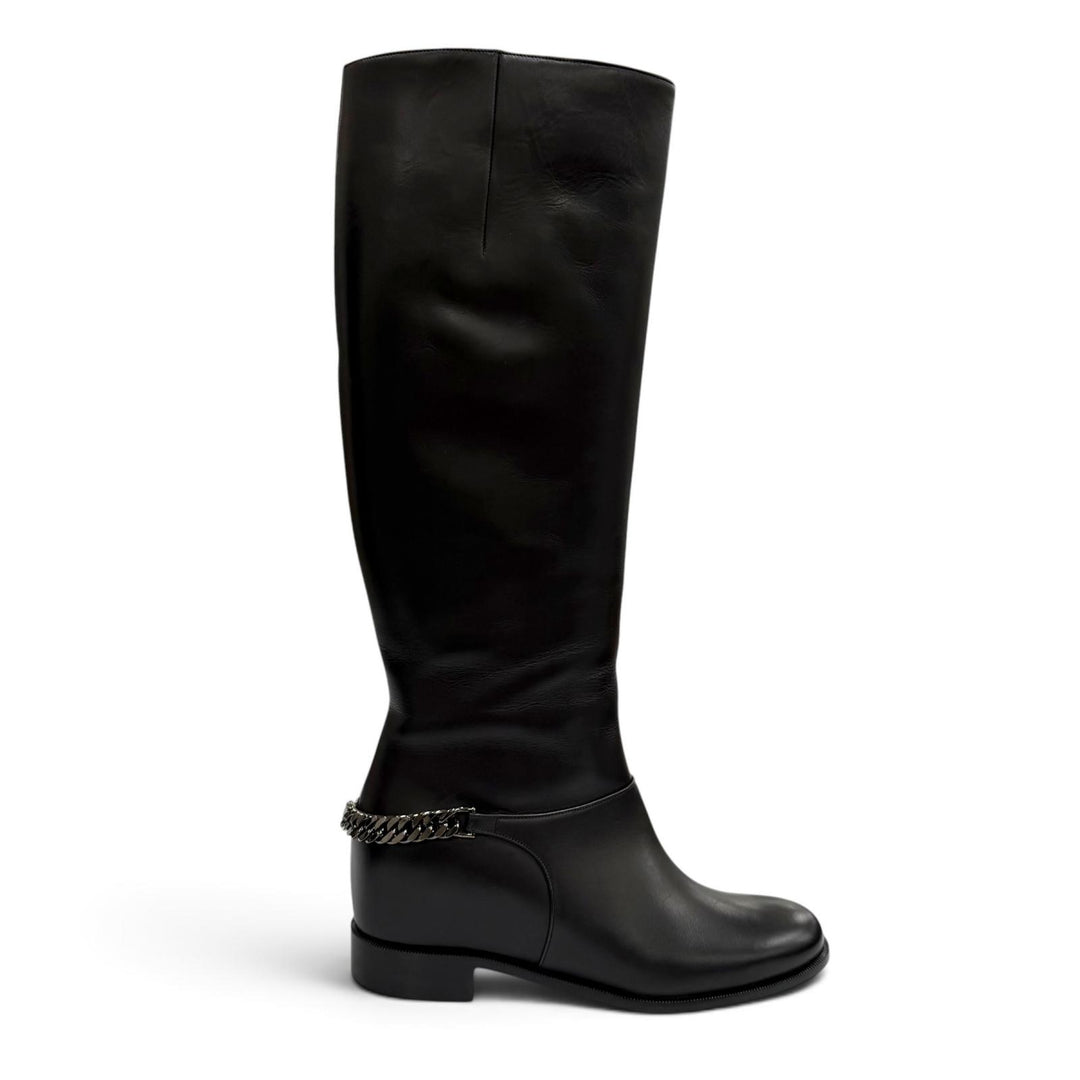 Pristine Christian Louboutin black leather Women 38.5 3130073