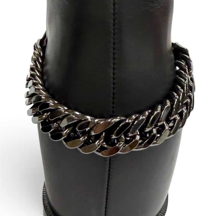 Pristine Christian Louboutin black leather Women 38.5 3130073