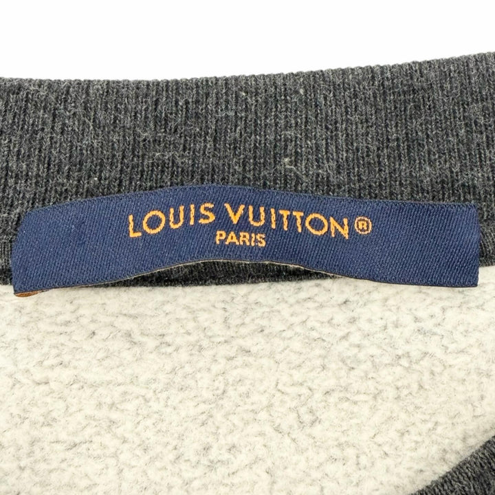 Very Good LOUIS VUITTON sweat gray cotton mens XS