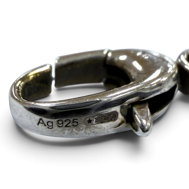 Great GUCCI Necklace GG Marmont Chain Silver AG925 mens 632540