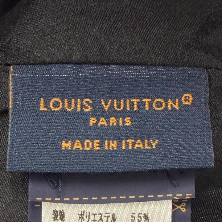 Great LOUIS VUITTON cap LV Get Ready Monogram Pattern black Women M76528