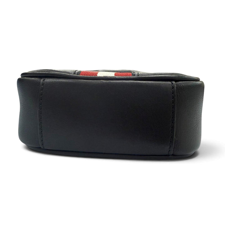 Excellent BALLY Shoulder Bag Heyot 2-Way Cross Sling Bag black leather mens