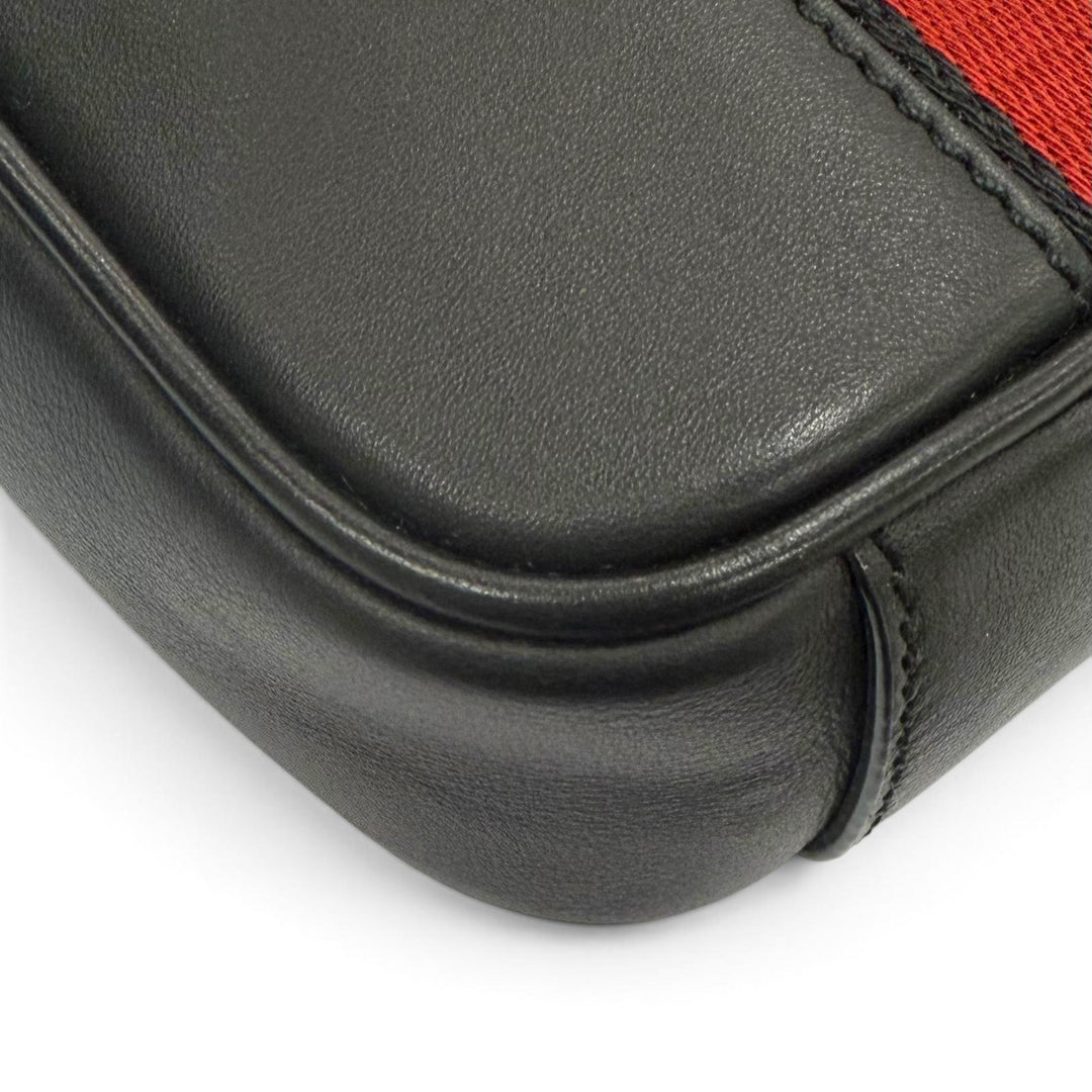 Excellent BALLY Shoulder Bag Heyot 2-Way Cross Sling Bag black leather mens