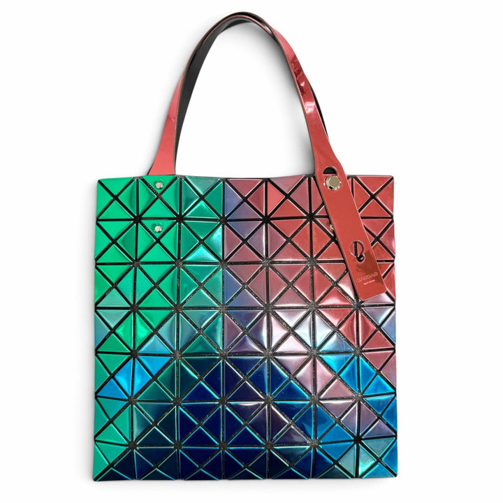 Excellent BAOBAO ISSEY MIYAKE Tote Bag Lucent Gradient Multicolor BB03-AG831