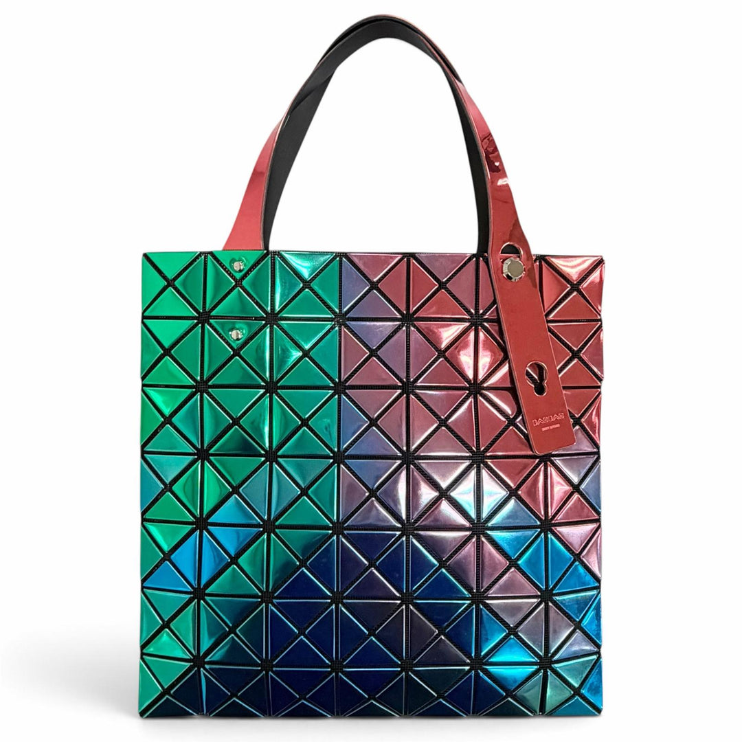 Excellent BAOBAO ISSEY MIYAKE Tote Bag Lucent Gradient Multicolor BB03-AG831