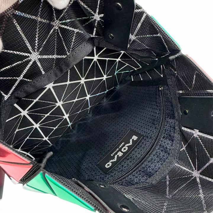 Excellent BAOBAO ISSEY MIYAKE Tote Bag Lucent Gradient Multicolor BB03-AG831