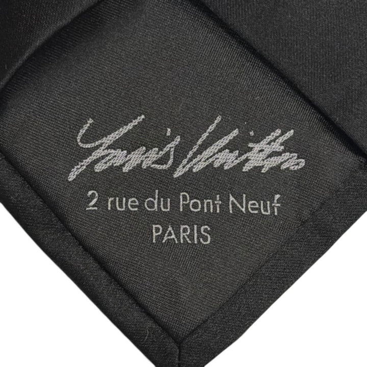 Pristine LOUIS VUITTON tie LV Starry Night 7CM Monogram pattern silk M79089
