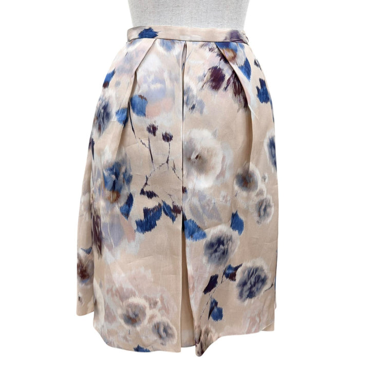Excellent Christian Dior skirt Floral design multicolor silk 38 2A21311A1689