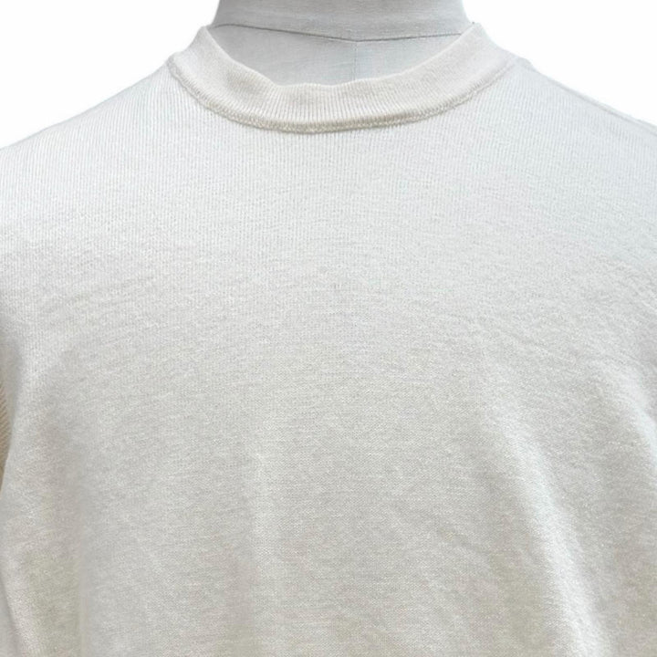 Excellent STONE ISLAND sweater STRETCH RWS WOOL Ivory wool mens XL K2S155100001