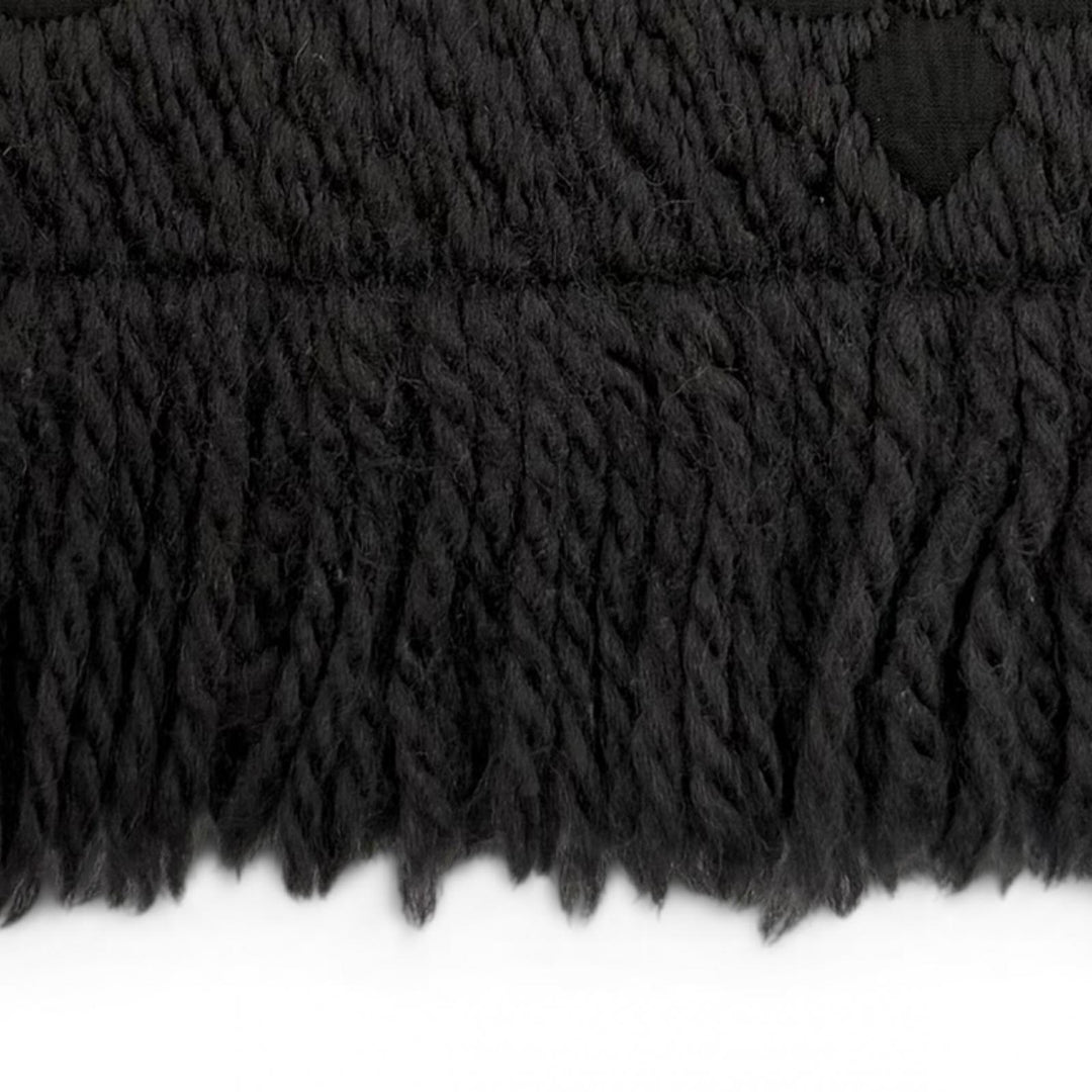 Great LOUIS VUITTON Scarf Escharpe Logomania Monogram With fringe gray M72431