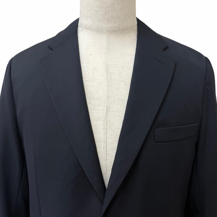 Pristine DIOR tailored jacket Single Blazer Dark navy wool mens 50 933C224A4739