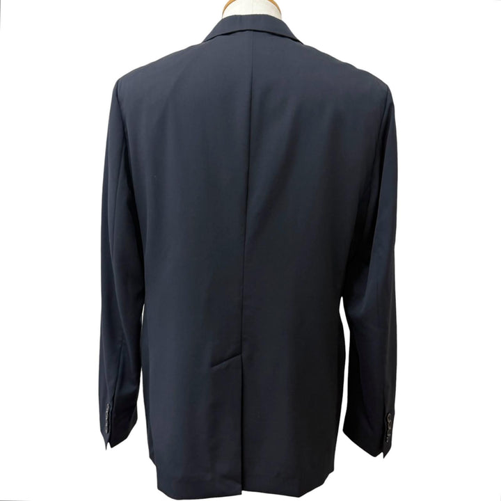 Pristine DIOR tailored jacket Single Blazer Dark navy wool mens 50 933C224A4739
