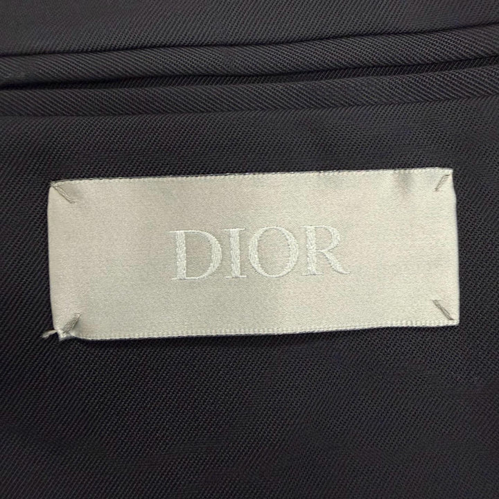 Pristine DIOR tailored jacket Single Blazer Dark navy wool mens 50 933C224A4739