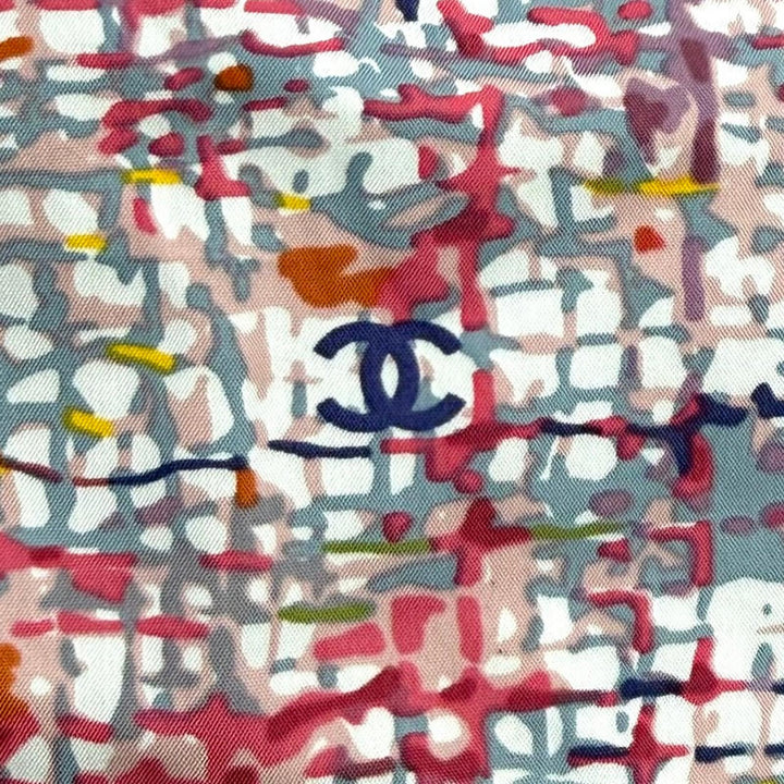 Pristine CHANEL tops Tweed COCO Mark print swimwear Multi cotton 40 05C P25019