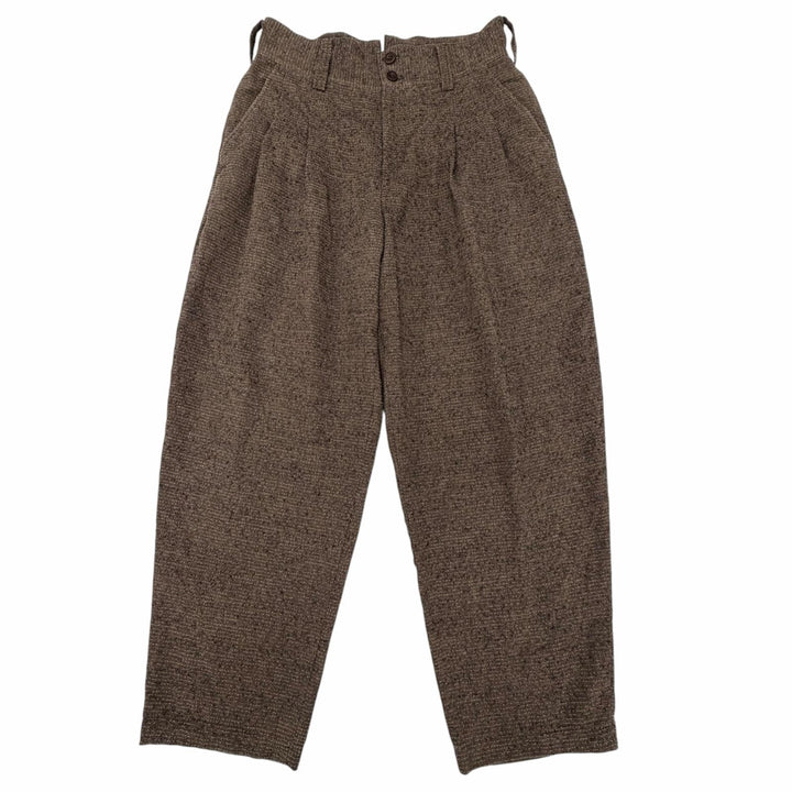 Excellent IM MEN ISSEY MIYAKE Pants Tweed high-waisted pleated 2 LA61FF037