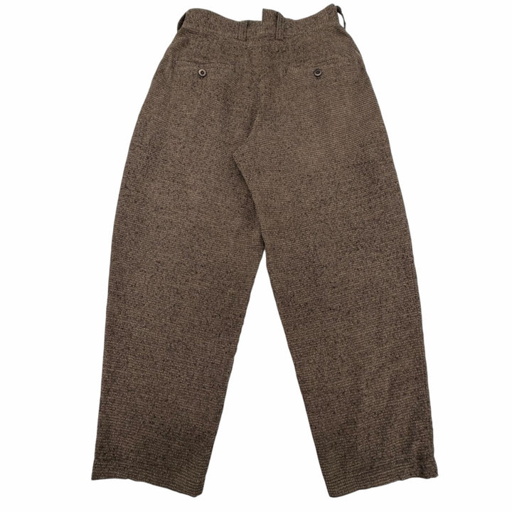 Excellent IM MEN ISSEY MIYAKE Pants Tweed high-waisted pleated 2 LA61FF037