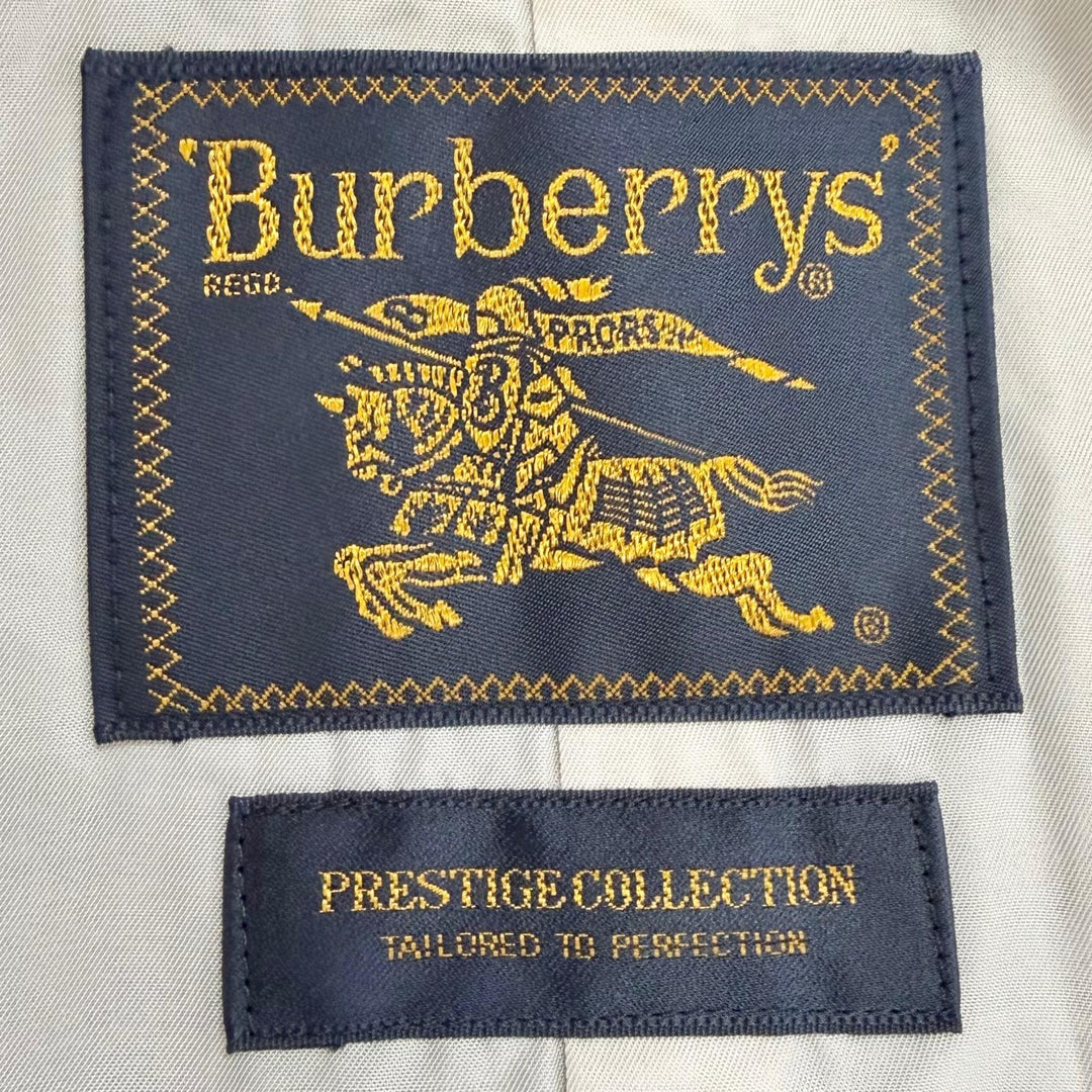 Great Burberrys coat Prestige Collection Long Dress with Belt black wool Women