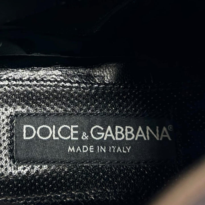 Excellent DOLCE&GABBANA Ankle boots Perforated side-gore Chelsea boots