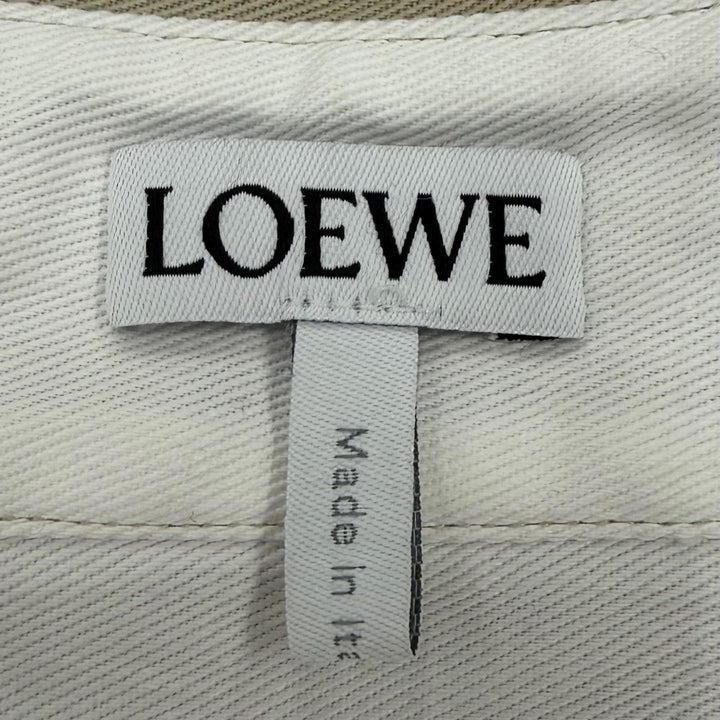Excellent LOEWE Long sleeve shirt beige cotton 39 mens H526Y05X79