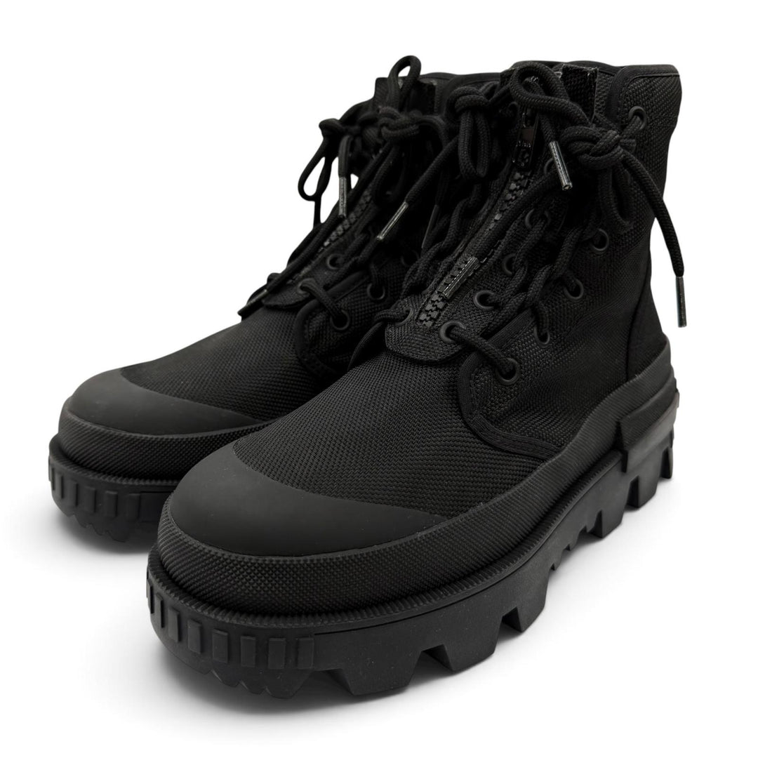 Excellent MONCLER GENIUS 4 HYKE short boots HYKE DESERTYX Logo design ZIP UP 36
