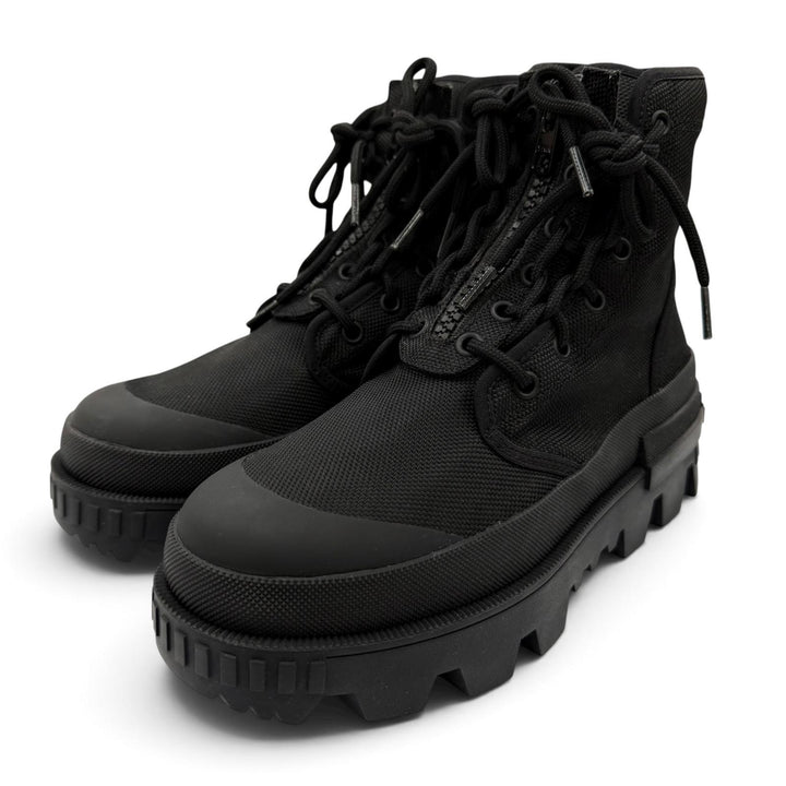 Excellent MONCLER GENIUS 4 HYKE short boots HYKE DESERTYX Logo design ZIP UP 36