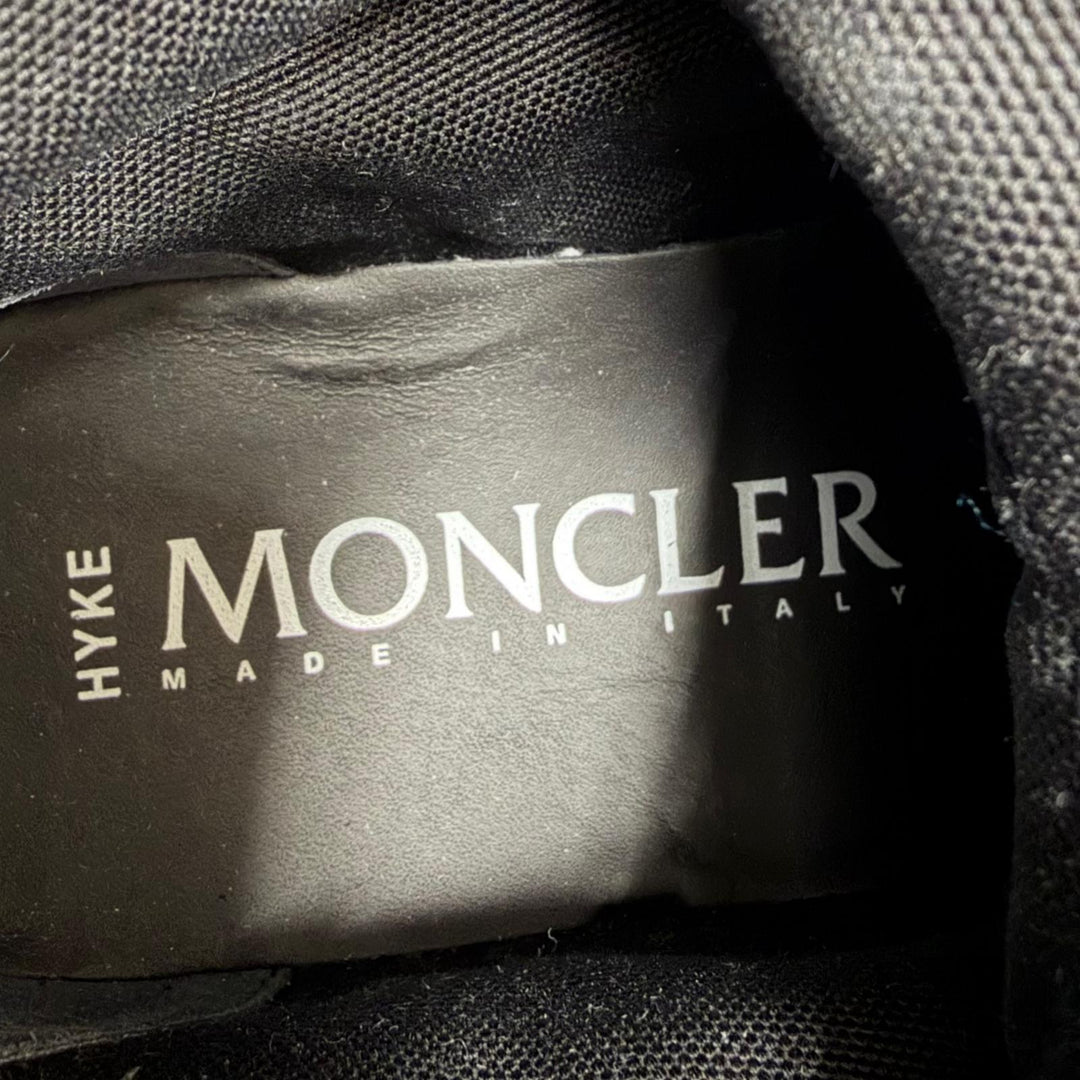 Excellent MONCLER GENIUS 4 HYKE short boots HYKE DESERTYX Logo design ZIP UP 36