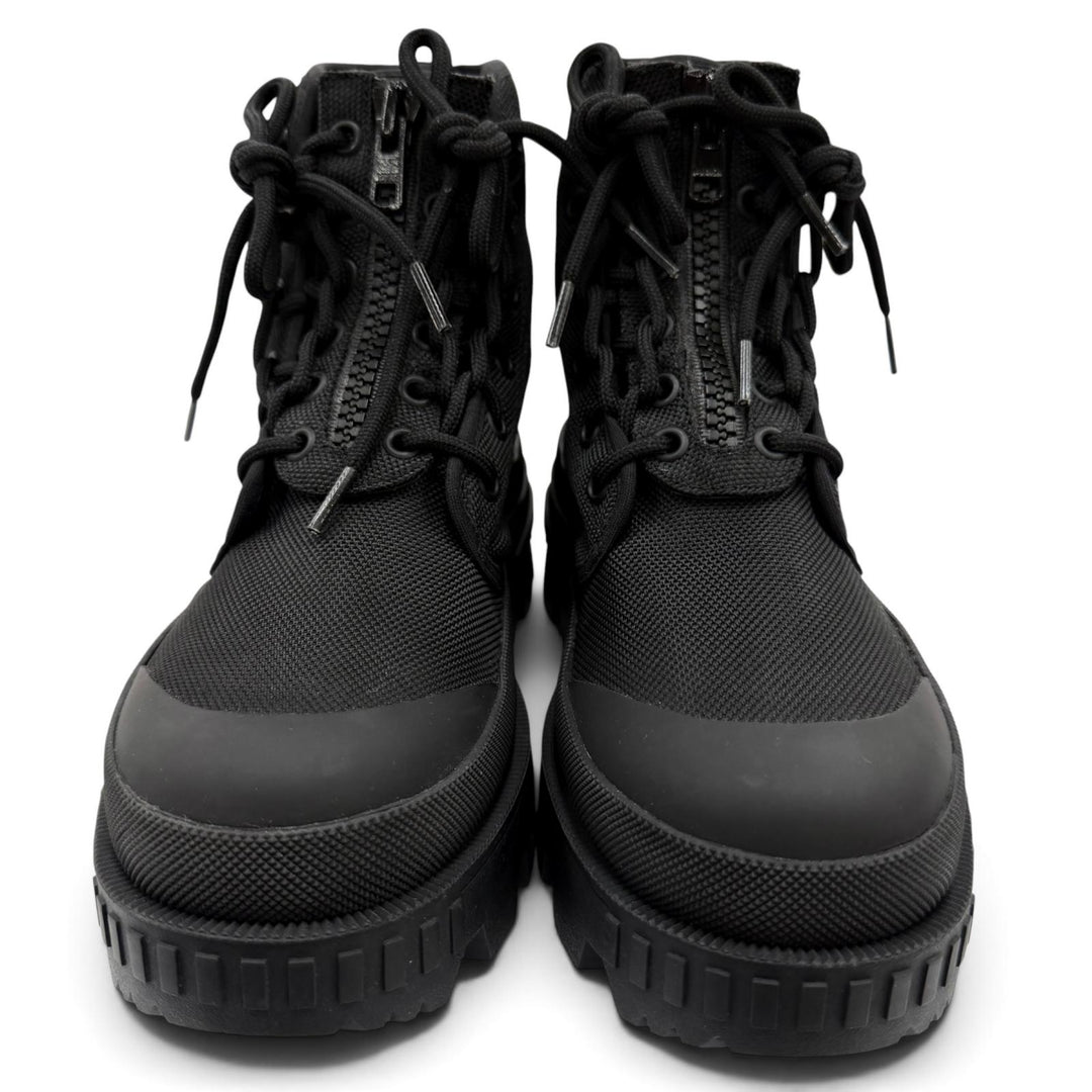 Excellent MONCLER GENIUS 4 HYKE short boots HYKE DESERTYX Logo design ZIP UP 36