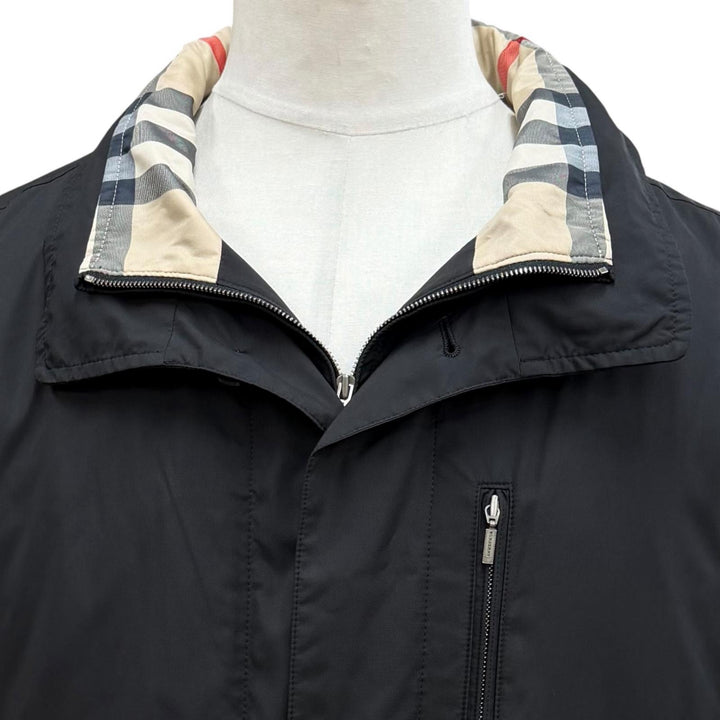 Great BURBERRY LONDON coat Nova Check Pattern lining, jacket with down liner. L