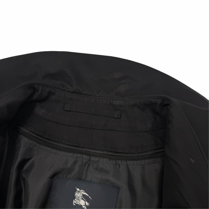 Great BURBERRY LONDON trench coat black cotton mens
