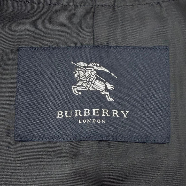 Great BURBERRY LONDON trench coat black cotton mens