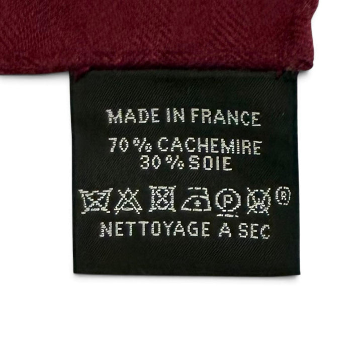 Great HERMES Stall OpH Optical H Multi cashmere Women