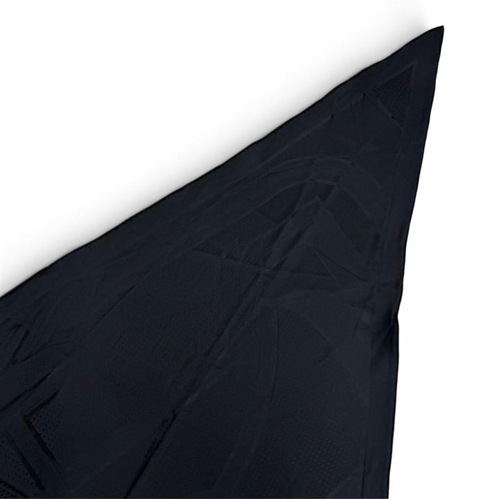 Great HERMES Stall Lozenges Hose Pattern 196x75 black silk Women