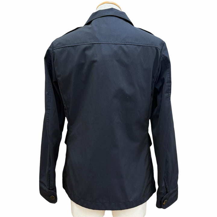 Pristine MOORER Jacket Double-breasted with logo buttons navy 44 GABETTI-WCO