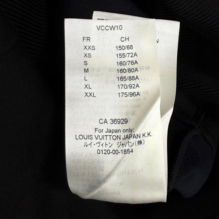 Pristine LOUIS VUITTON one piece Leather logo patch with frill design cotton L
