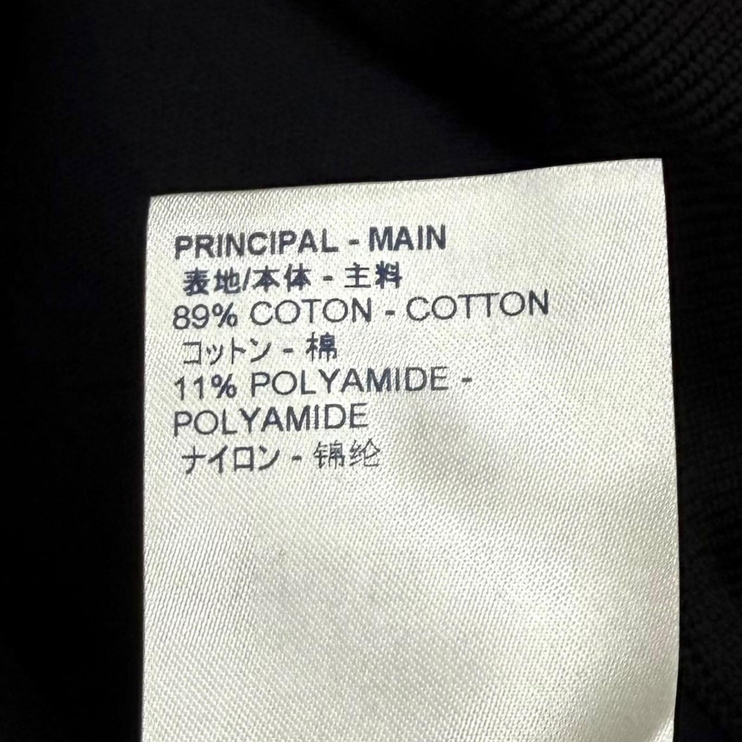 Pristine LOUIS VUITTON one piece Leather logo patch with frill design cotton L