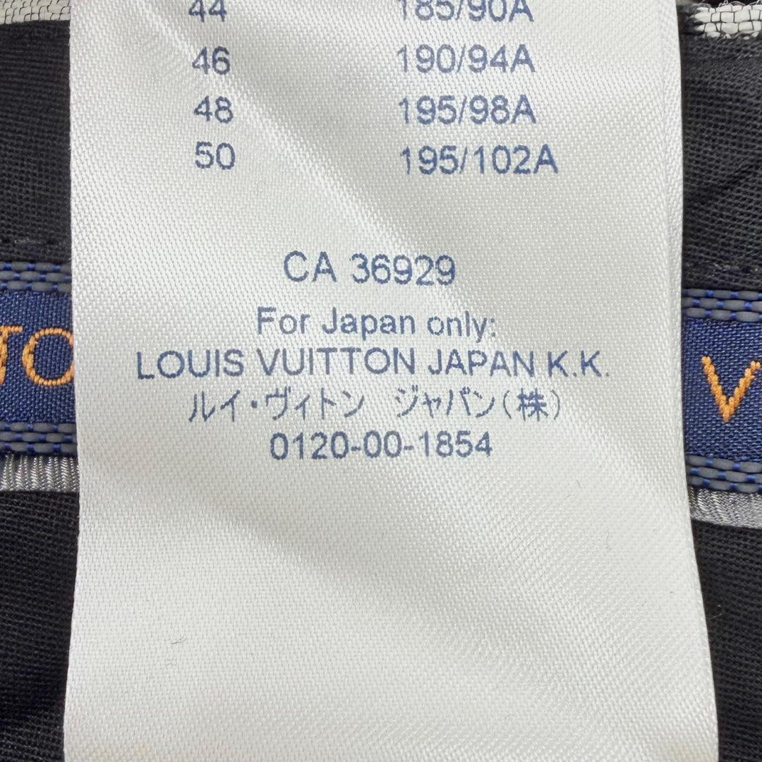 Pristine LOUIS VUITTON NBA slacks Total pattern pants Black series wool mens 42