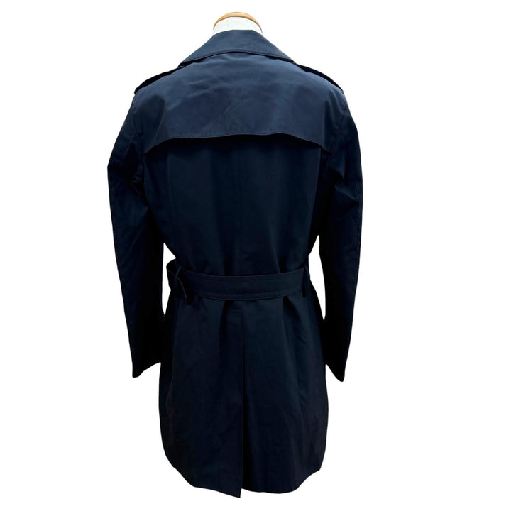 Great Paul Smith trench coat With padded liner Dark navy cotton mens L