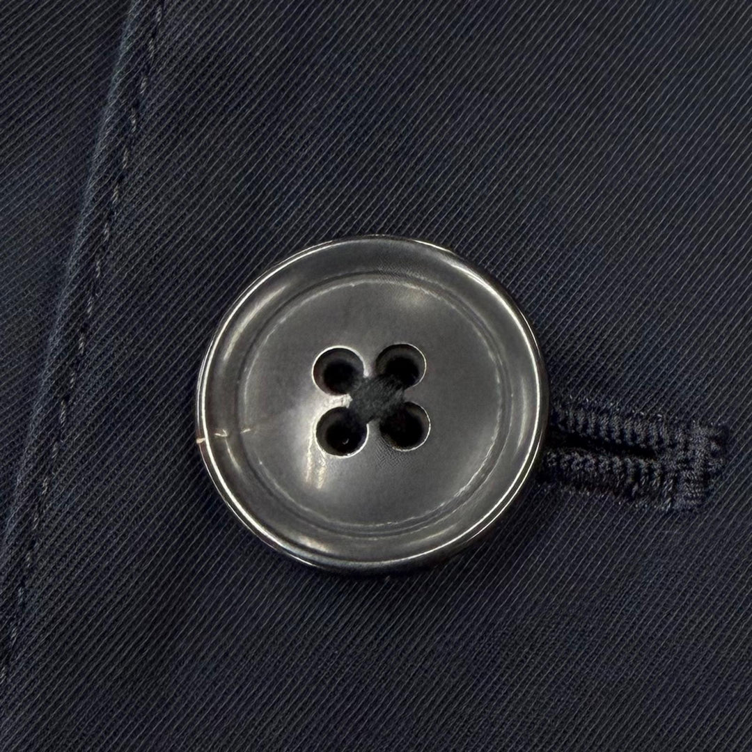 Great Paul Smith trench coat With padded liner Dark navy cotton mens L