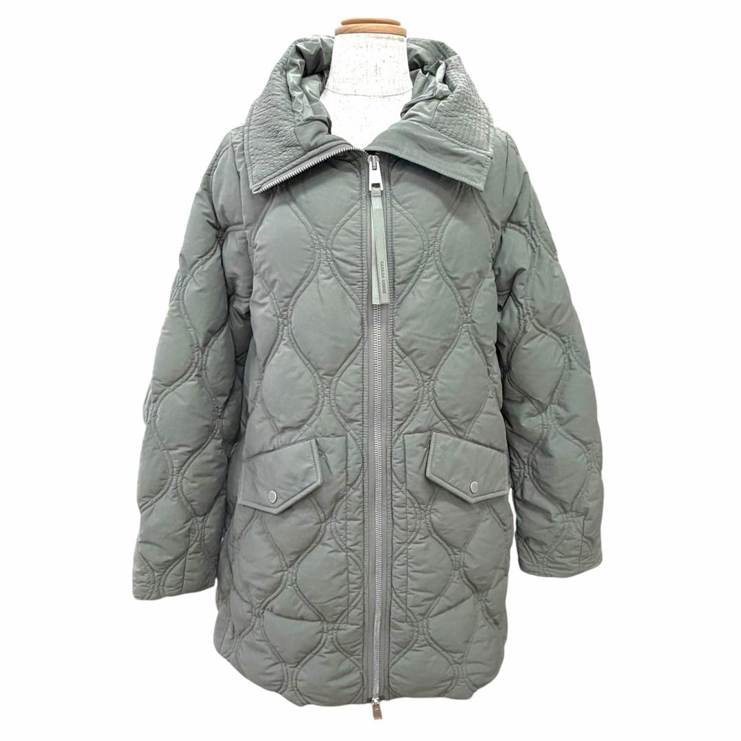 Excellent CANADA GOOSE down coat Alessia Coat double-needle quilting. XS 2279WT