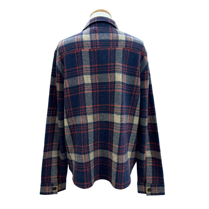 Pristine RRL Long sleeve shirt Work shirt sweater Navy wool mens L
