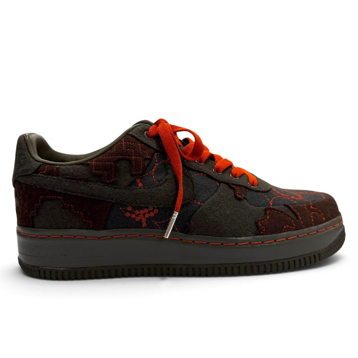 Pristine NIKE sneakers Air Force 1 Low Supreme TZ Maharam khaki 26 363171-031